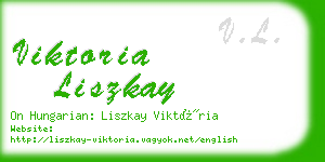 viktoria liszkay business card